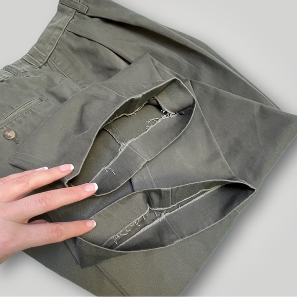 Basic Editions Gray Khaki Pants 42x25 - Picture 11 of 14